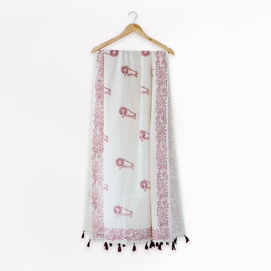 Indiaβs Pride Charkha Heritage Khadi Stole