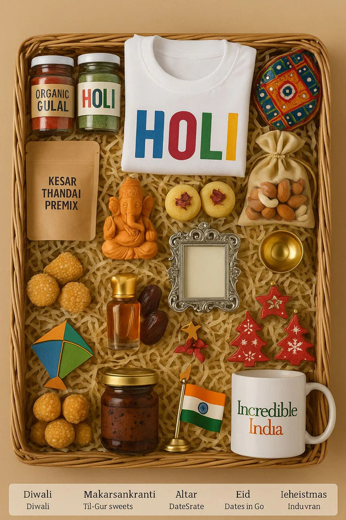 Genda Phool - Indian Festivals in a box (Fully Customisable)
