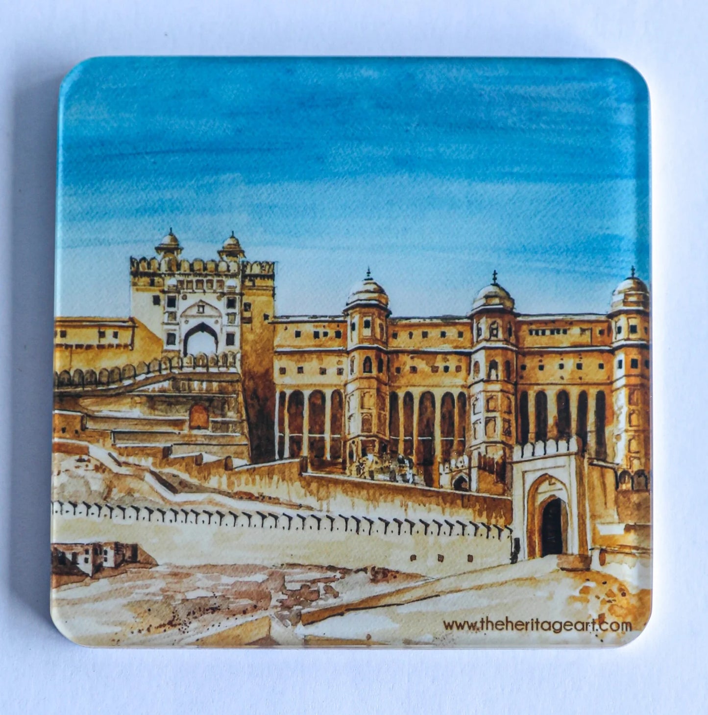 Amer Fort, Jaipur Acrylic Coaster