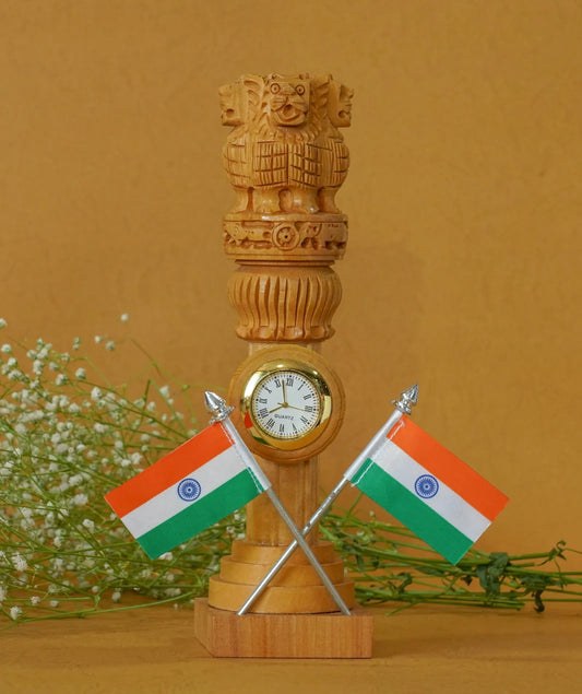 Ashok Stambh With Indian Flag