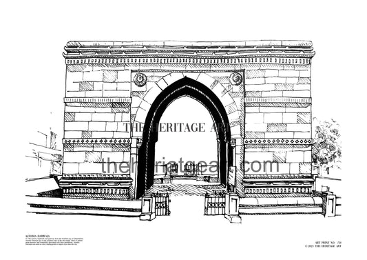 Astodia Darwaja Handmade Art Print
