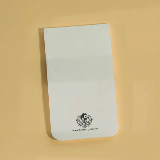 Bhadra Fort White Notepad