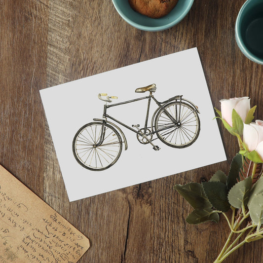 Retro Indian Cycle Art Print