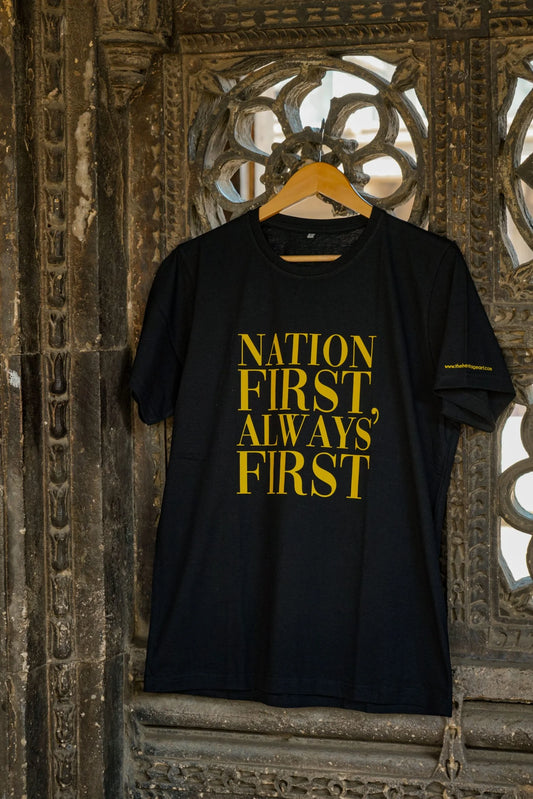 ‘Nation First, Always First’ India Tshirt