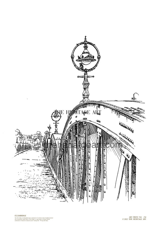 Ellisbridge Handmade Art Print