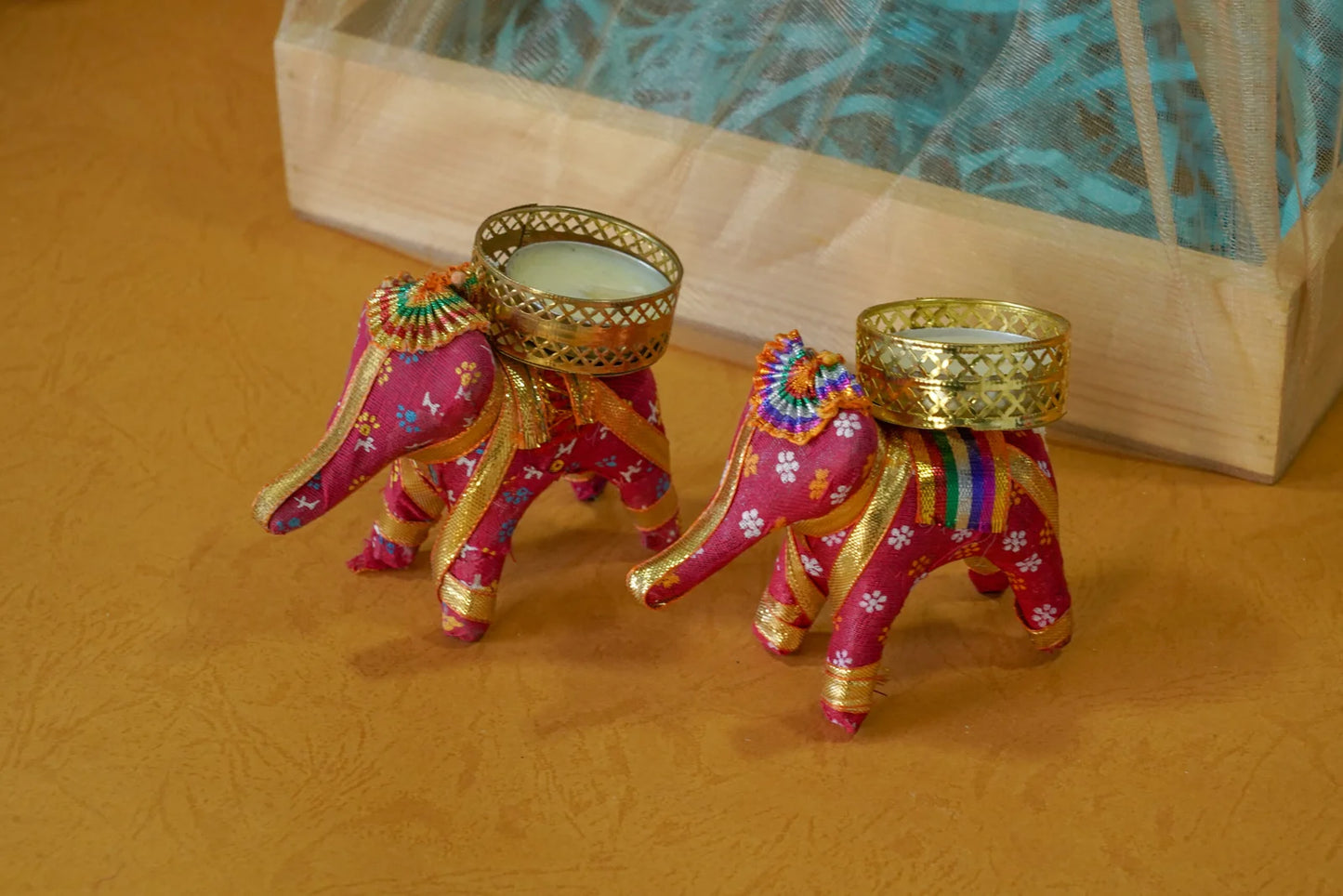 Haathi Mere Saathi – Decorative Candle (Set of 2)