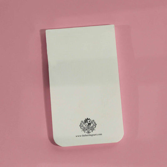 Astodia Darwaja White notepad