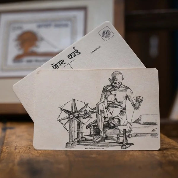 Ode to Mahatma Postcards Set of 4