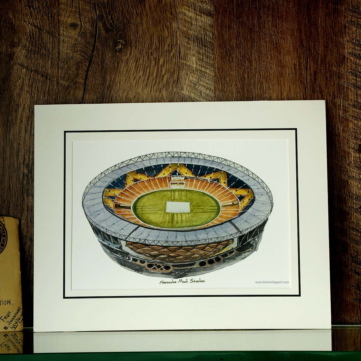 Namo stadium Art print