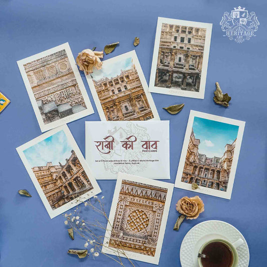 Rani Ki Vav Postcards (Architectural) Set of 6