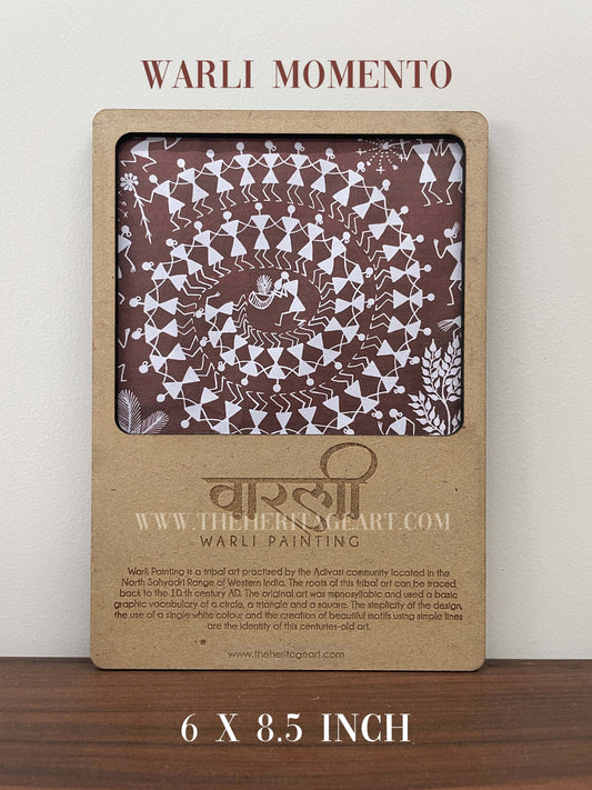 Warli Painting ODOP Gujarat Memento - A Tribal Art Souvenir