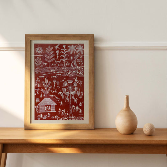 Warli Painting - Memento from Gujarat