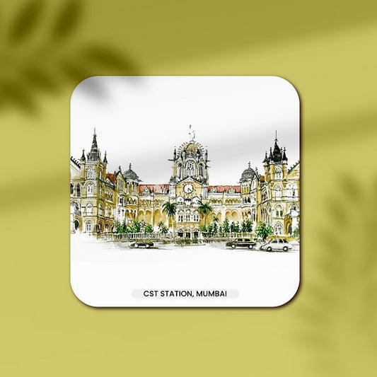 Magnificent Mumbai CST Coaster