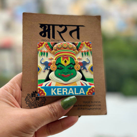 Kathakali Pop Art Fridge Magnet