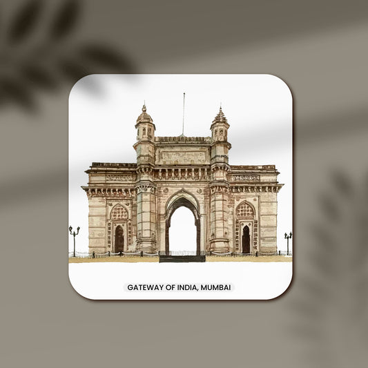 Gateway Of India Wooden Coaster