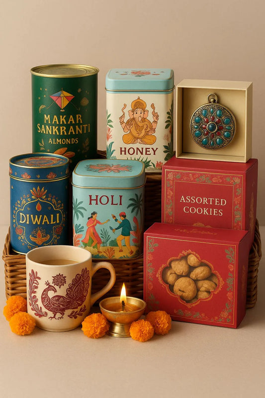 Genda Phool - Indian Festivals in a box (Fully Customisable)