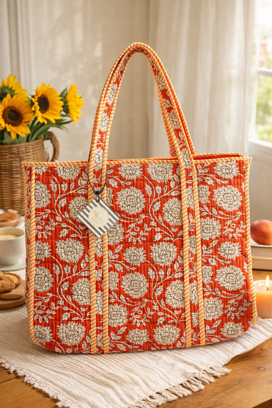 Marigold Garden Tote Bag
