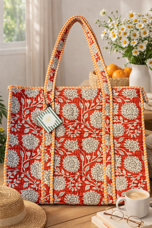 Marigold Garden Tote Bag
