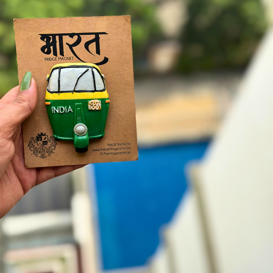 Tuk-Tuk Tales Fridge Magnet