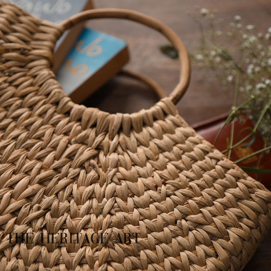 Classic Mocha Natural Tote