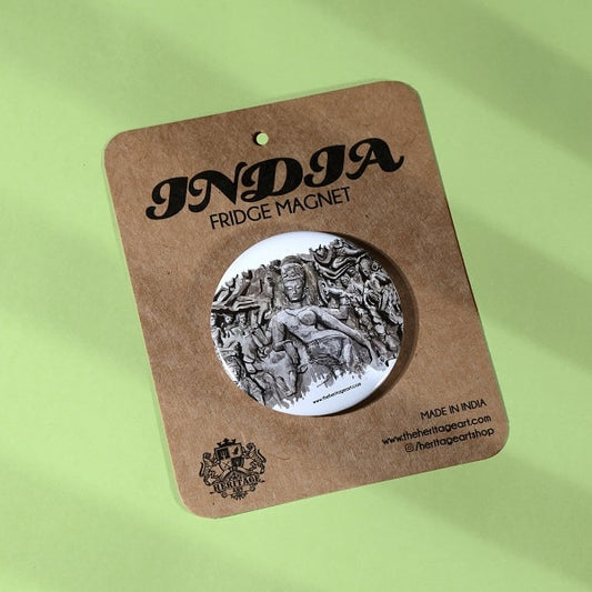 Ajanta Ellora Fridge Magnet