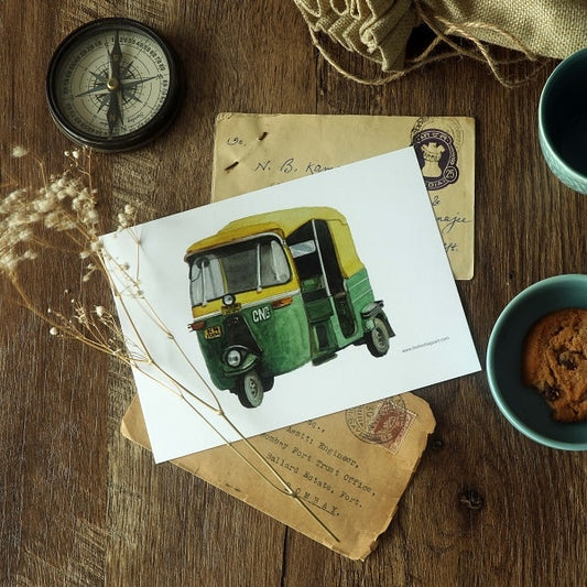 Amdavad Auto Art Print