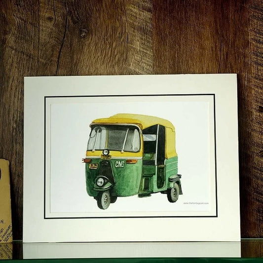 Amdavad Auto Art Print