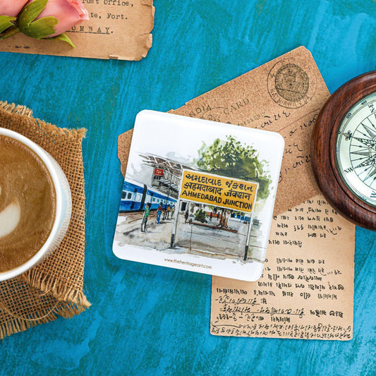 Ahmedabad Junction Acrylic Coaster