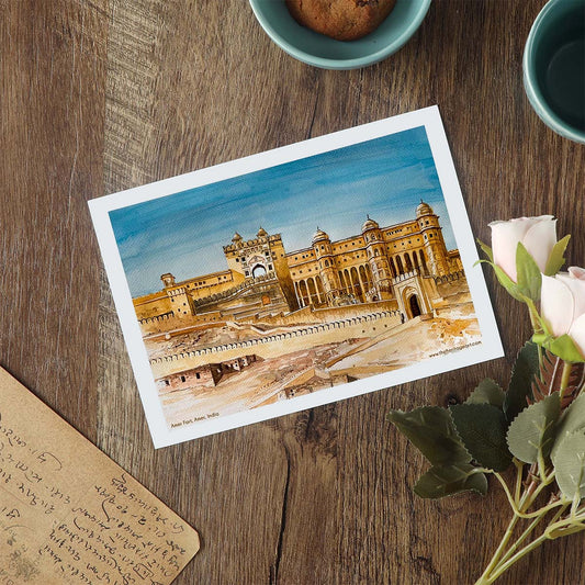 Amer Fort Art Print