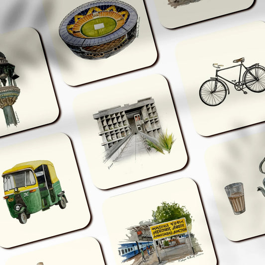 Le Corbusier's ATMA House Coaster