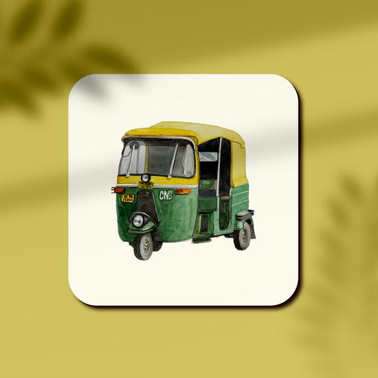 Amdavad Ni Auto MDF Coaster
