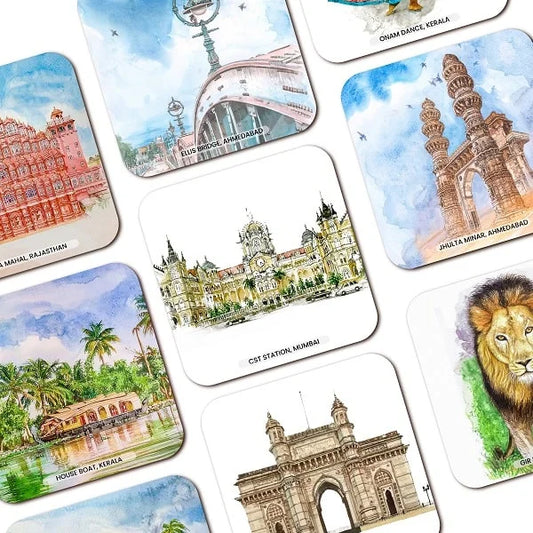Magnificent Mumbai CST Coaster