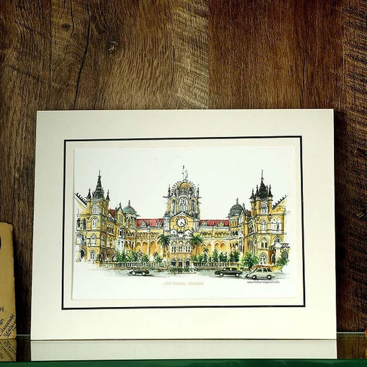 CST Station Art Print