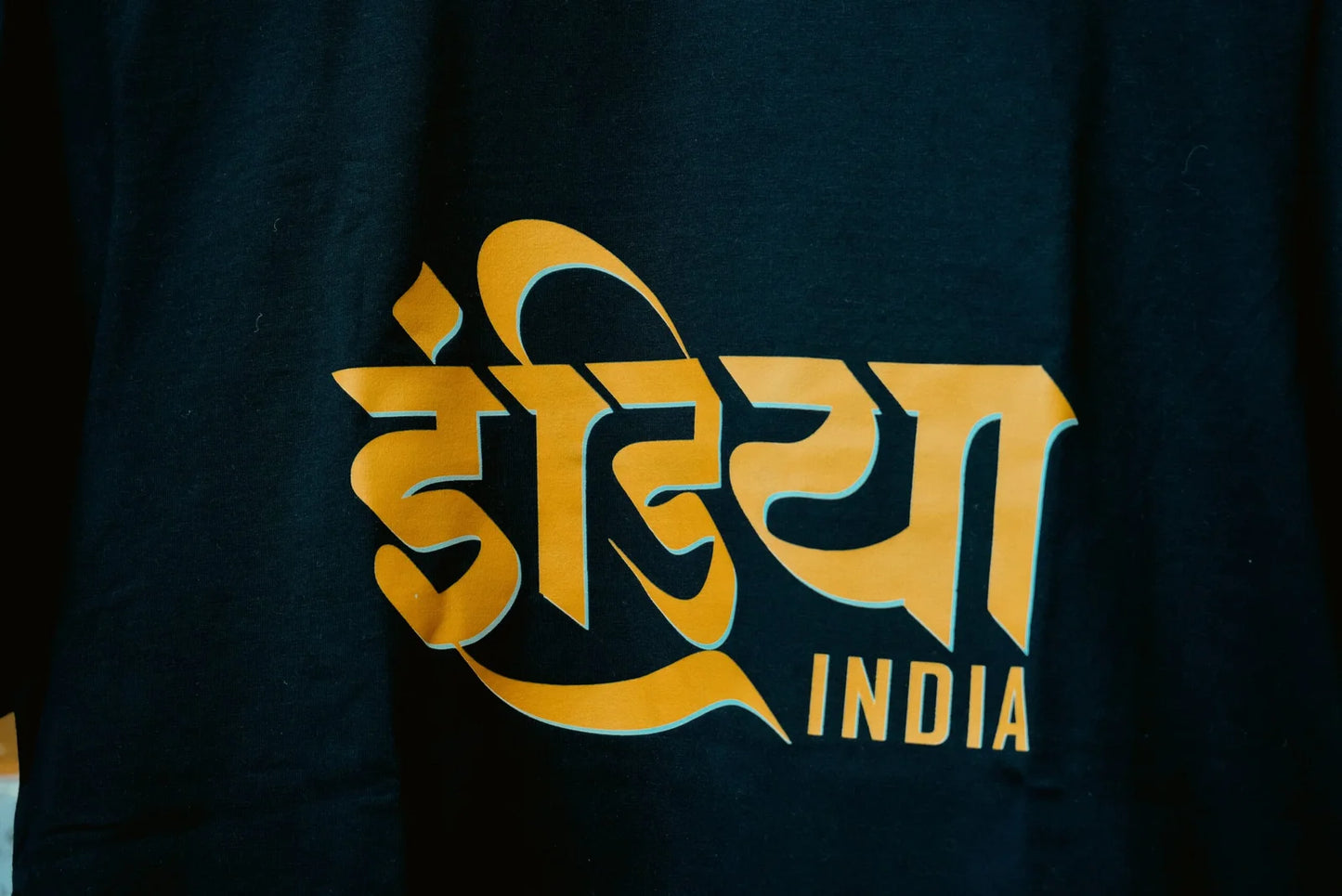 India (Hindi) T-shirt designed for Indie Artists