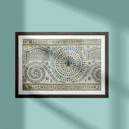 Saura Tribal Artwork on Bhagalpuri Silk – The Pride of Odisha