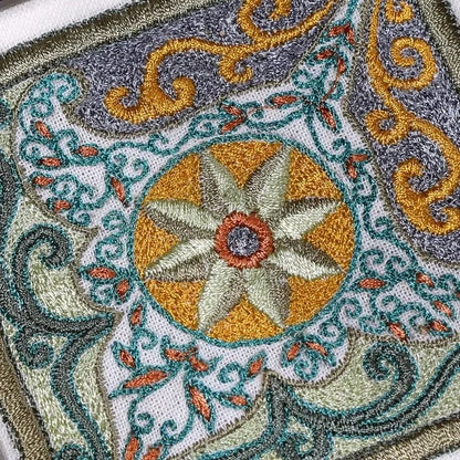 Ahmedabad Motif Embroidery Coaster #4