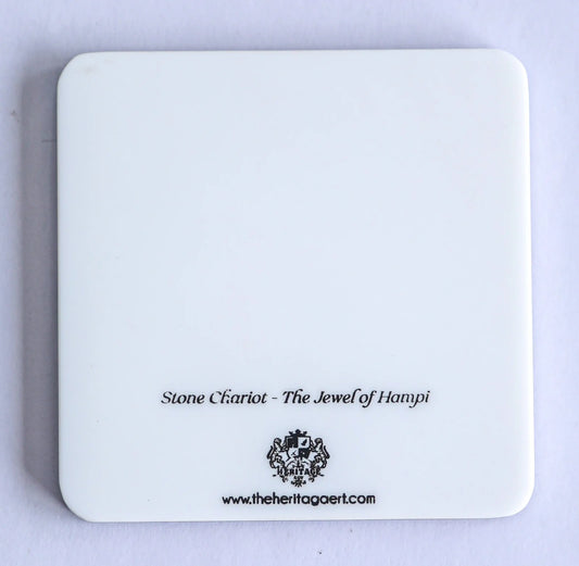 Stone Chariot Hampi Acrylic Coaster