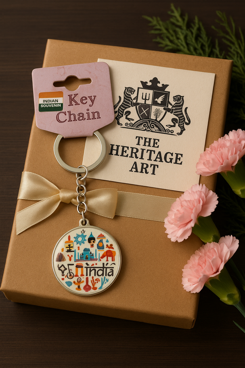 Indian Magic in Miniature Keychain – The Heritage Art