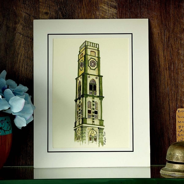 Kalupur Tower Art Print