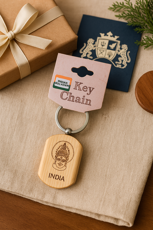 Kathakali Keychain Pocket Keepsake
