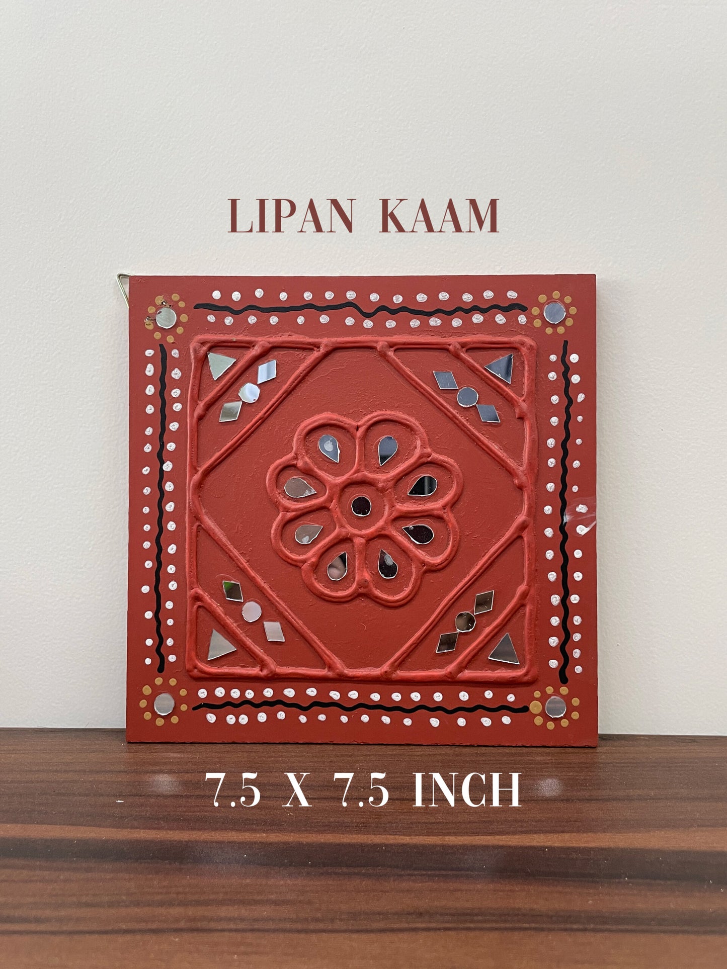 ODOP Lippan Kaam - The Glittering Mud Mirror Work of Kutch