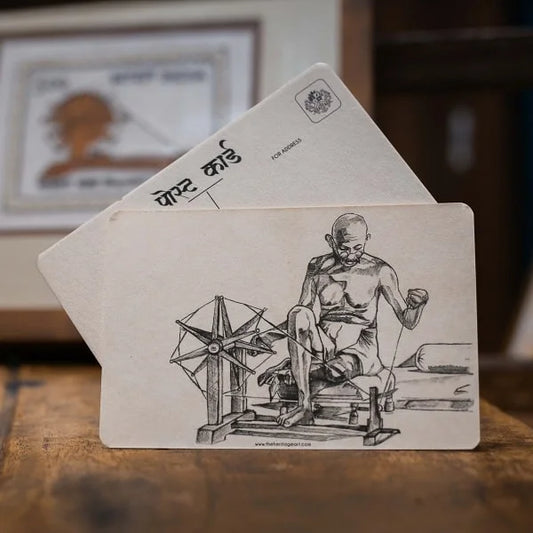 Ode to Mahatma Postcards Set of 4