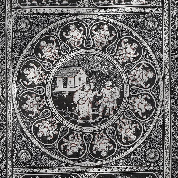 Pattachitra Painting on Cotton Canvas – The Pride of Odisha