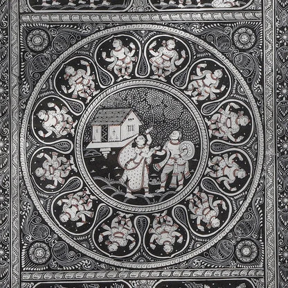Pattachitra Painting on Cotton Canvas – The Pride of Odisha