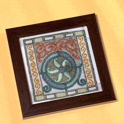 Ahmedabad Motif Embroidery Coaster #2