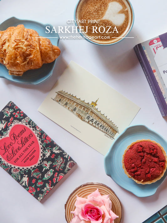 Sarkhej Roza Art Print