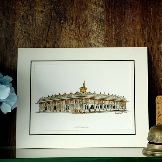 Sarkhej Roza Art Print