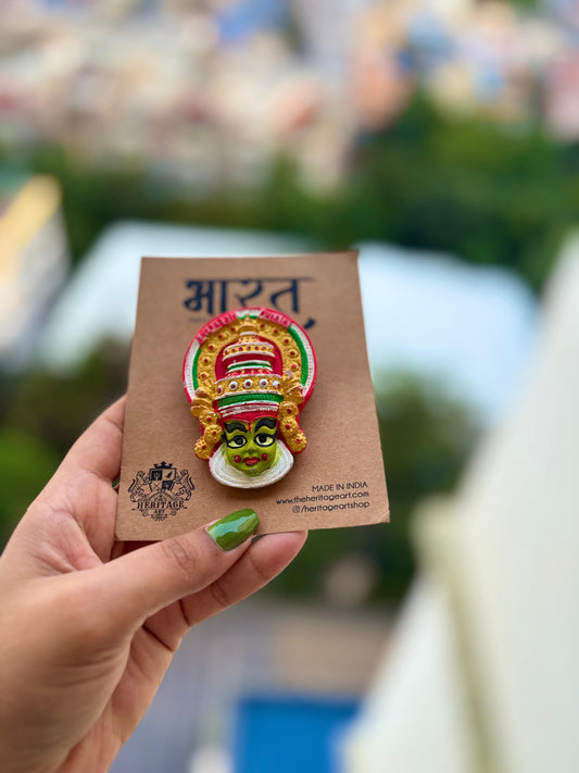 Kathakali Face Fridge Magnet