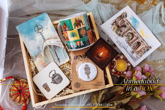 Ahmedabad in a Box, Gift Hamper (Pack of 7)