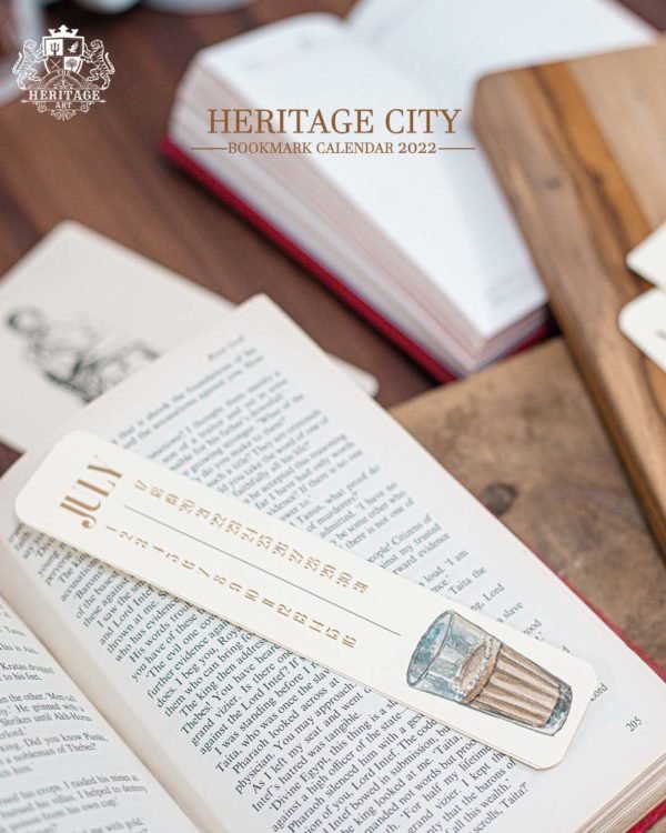 Heritage City Bookmarks Calendar 2022
